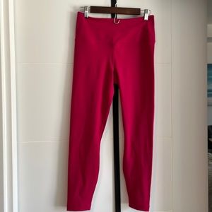 90 degree hot pink size medium leggings